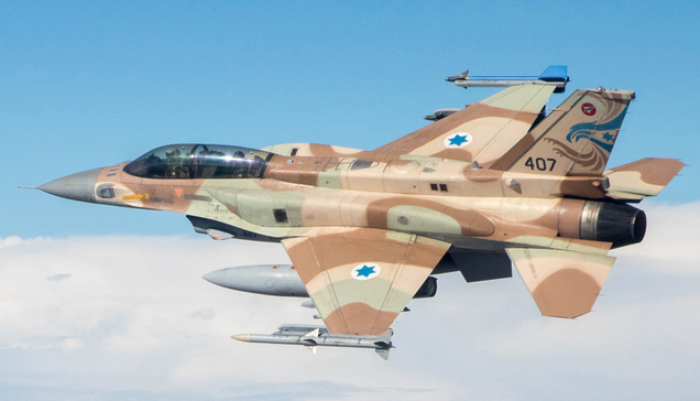 An F-16I Soufa (Storm) of the Israeli Air Force. Note the conformal fuel tanks added to the side of the fuselage to increase range but limit drag. The added dorsal avionics compartment houses avionics, chaff and flare dispensers, and the in-flight refueling receptacle.